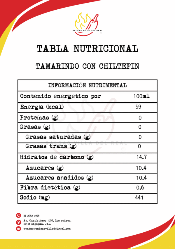 Salsa Tamarindo con Chiltepín 155ml - Image 2